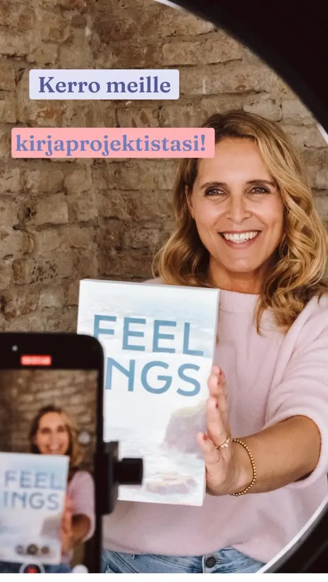 Kerro meille kirjaprojektistasi✍️👩‍💻👨‍💻
Kommentoi kertomalla tarinasi aiheen ja samalla inspiroit muita🤩